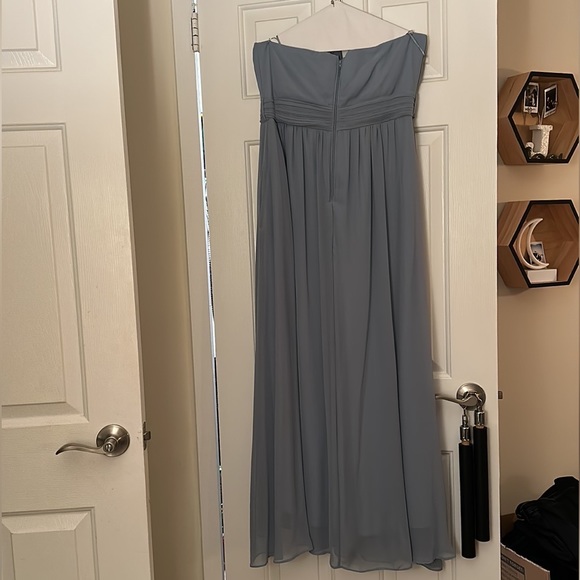 Birds Grey Grace Convertible Dress - Dusty Blue - Picture 5 of 11